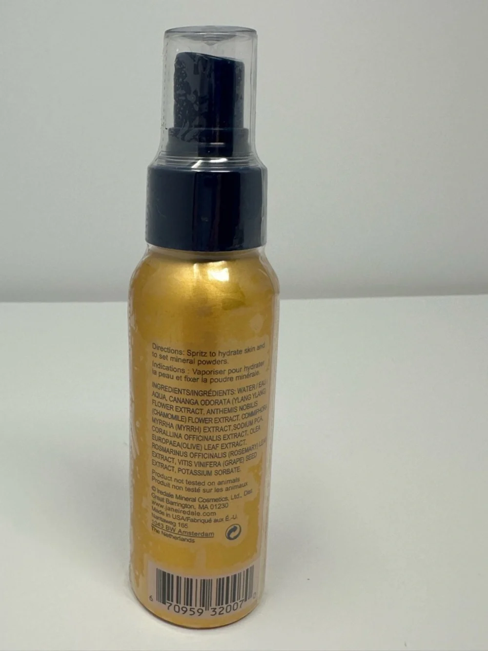 NEW!! Jane Iredale D2O Hydration Spray 2 Oz Sealed